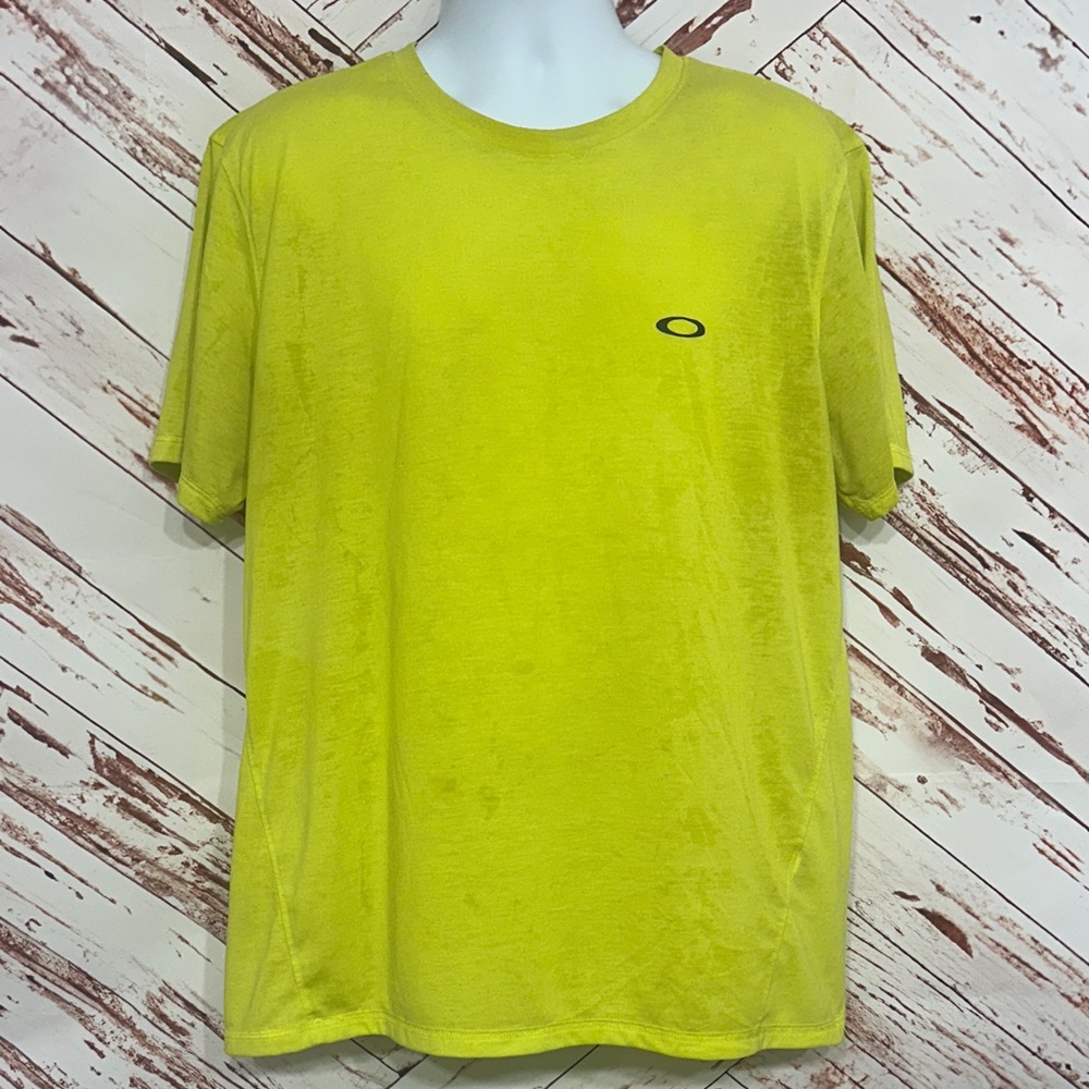 Oakley Yellow Short Sleeve Tee